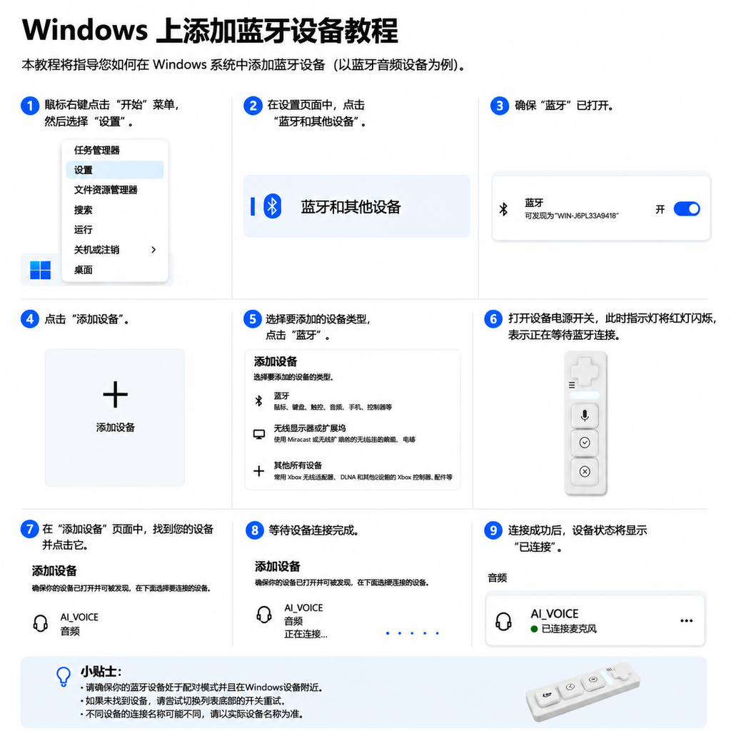 添加蓝牙步骤